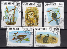A1233 - CABO VERDE N°450B/F OISEAUX BIRDS - Cap Vert