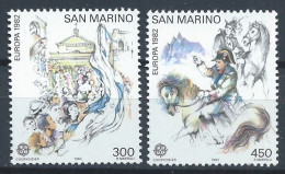 Saint-Marin YT 1055-1056 Neuf Sans Charnière XX MNH Europa 1982 - Ongebruikt