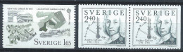 Suède YT 1169 + 1170a  Neuf Sans Charnière XX MNH Europa 1982 - Ongebruikt