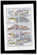 Bloc1998  De 3 Timbres Poisson Chien , Carpe , Apron YT 271/273 Neuf /  Sheet 1998 Mint Mi 317/319 Fishes - Hojas Bloque