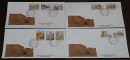 Greece 1998 Greek Castles Imperforated Unofficial FDC VF - FDC