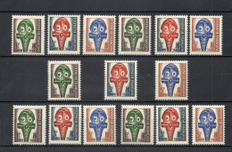 POLYNESIE TAXE  N°  1 à 3  CINQ EXEMPLAIRES   NEUFS SANS CHARNIERE COTE  14.50€    MASQUE - Timbres-taxe