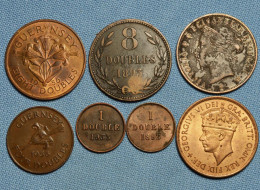 Guernesey & Jersey   Lot  7 X • All Different And In High Grade • [24-434] - Guernsey