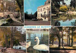 91 - Verrières Le Buisson - Multivues - Cygnes - CPM - Voir Scans Recto-Verso - Verrieres Le Buisson