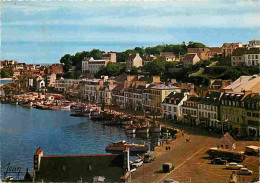 29 - Audierne - Vue Générale Du Quai Jean Jaurès - Bateaux - Automobiles - Flamme Postale - Voir Scans Recto Verso  - Audierne