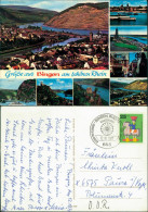 Bingen Rhein Stadtteilansichten Sonderstempel Staatsbesuch Kaiser  Japan 1971 - Bingen