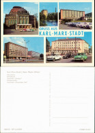 Ansichtskarte Chemnitz Interhotel, Brückenstraße 1967 - Chemnitz