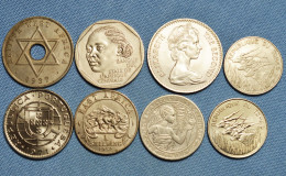 Africa / Afrique (1) • Lot  8x • Including Scarcer Coins And Some UNC • [24-435] - Autres – Afrique