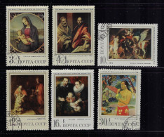 RUSSIA  1970 SCOTT #3802-3806,3808  USED - Used Stamps