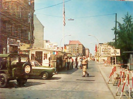 GERMANY Berlin : Checkpoint Charlie - Pasierstelle Friedrichstrabe VB1977 JV5835 - Berlin Wall