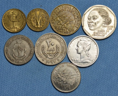 Africa / Afrique (2) • Lot  8x • Including Scarcer Coins And Some AUNC • [24-436] - Otros – Africa