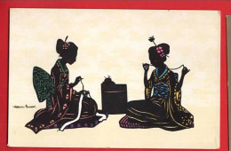 MANNI GROSZE    JAPAN  GEISHA  SILHOUETTE ART  - Grosze, Manni