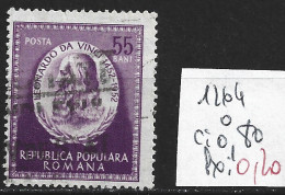 ROUMANIE 1264 Oblitéré Côte Côte 0.80 € - Used Stamps