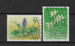 Japan 1984 Flowers  Y.T. 1497/1498 (0) - Used Stamps