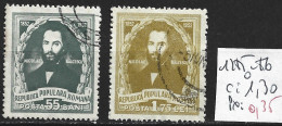 ROUMANIE 1285-86 Oblitérés Côte Côte 1.30 € - Used Stamps