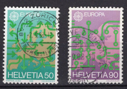 T2471 - SUISSE SWITZERLAND Yv N°1298/99 - Used Stamps