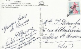 Cachet Conflans-Sainte-Honorine 78 Sur CPM Cannes La Promenade De La Croisette - Matasellos Generales