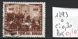 ROUMANIE 1293 Oblitéré Côte Côte 0.30 € - Usati