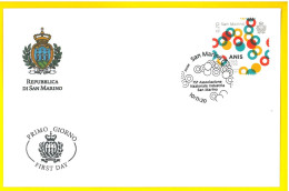 SAN MARINO 2020 FDC 75° ANN.ASSOCIAZIONE NAZIONALE INDUSTRIA - FIRST DAY COVER - FDC