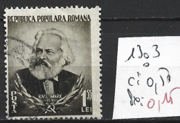 ROUMANIE 1303 Oblitéré Côte Côte 0.50 € - Used Stamps