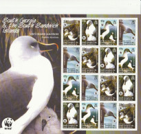 Zuid Georgia 2003, Postfris MNH, WWF, Birds - South Georgia