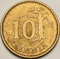 Finland - 10 Pennia 1970 S, KM# 46 (#3917) - Finnland