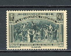 FRANCE -  SERMENT DU JEU DE PAUME - N° Yvert 444 ** - Unused Stamps