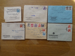 Sarre Lot De Lettres - Covers & Documents