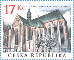 ** 388 Czech Republic Virgin Mary Assumption Church In Brno/Brünn 2004 - Churches & Cathedrals