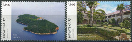 CROATIA - 2023 - SET OF 2 STAMPS MNH ** - Tourism In Croatia - Lokrum Island - Croazia