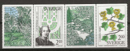 1987 MNH Sweden Mi 1453-56 Postfris** - Unused Stamps