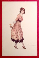 ILLUSTRATEUR - S. BOMPARD - FEMME MODE 1900 - Bompard, S.