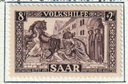 SARRE - Au Profit Des Oeuvres Populaires, Mosaïques Murale De St Lutwinus - Y&T N° 278 - 1950 - MH - Unused Stamps