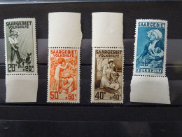 Sarre  N° 103 à 106 Neufs Sans Charnière Cote 140 € - Unused Stamps