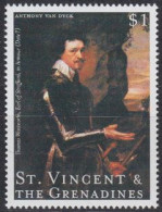 St.Vincent & Die Grenadinen Mi.Nr. 4854 Van Dyck, Thomas Wentworth In Armour (1) - St.Vincent Und Die Grenadinen