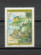 POLYNESIE  N°  501   NEUF SANS CHARNIERE COTE  1.60€   HOROSCOPE CHINOIS RAT ANIMAUX FAUNE - Ongebruikt