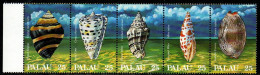 Palau 1988 - Mi.Nr. 230 - 234 - Postfrisch MNH - Tiere Animals Meeresschnecken Snails - Maritiem Leven