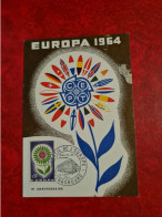 Carte Maxi 1964 STRASBOURG EUROPA - Altri & Non Classificati