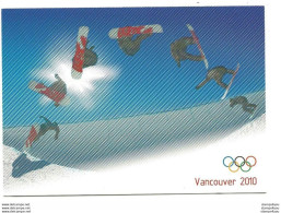 413 - 20 - Entier Postal Suisse JO Vancouver - Superbe Affranchissement - Cachets Illustrés St Moritz 2009 - Inverno2010: Vancouver