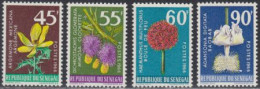 Senegal Mi.Nr. 338-41 Pflanzen (4 Werte) - Senegal (1960-...)