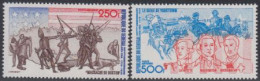 Senegal Mi.Nr. 577-78 200J. Unabhängigkeit Der USA (2 Werte) - Sénégal (1960-...)