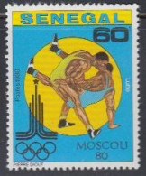 Senegal Mi.Nr. 731 Olymp. Sommerspiele Moskau, Ringen (60) - Senegal (1960-...)