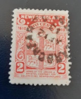 Newfoundland 1910 Yvert 73 2 Cents - 1908-1947