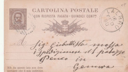 SARDEGNA CARTOLINA POSTALE  LAERRU - Stamped Stationery