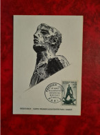 Carte Maxi 1964  FDC PARIS XX° ANNIVERSAIRE DE LA LIBERATION DEPORTATION RESISTANCE - Altri & Non Classificati