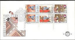 FDC E162a 1977 Kind Blokje - FDC