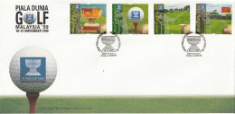 Maleisië 1999, FDC Unused, Golf World Cup - Maleisië (1964-...)