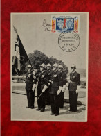 Carte Maxi 1964  FDC PARIS PROTECTION CIVILE SAPEURS POMPIERS - Otros & Sin Clasificación