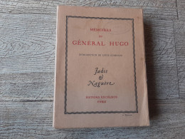 Mémoires Du Général Hugo Introduction De Guimbaud 1934 - Biografía