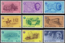 Seychellen Mi.Nr. 375-83 200J. Unabhängigkeit Der USA (9 Werte) - Seychellen (1976-...)